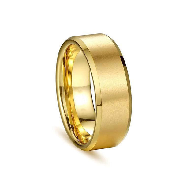 Huge Yellow Gold Mens Amethyst Ring